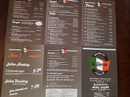 La Storia Italia menu