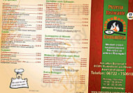 Pizzeria La Romantica menu