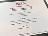 Meet & Eat by Sandro menu