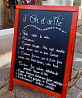 D'or Et De Thé menu