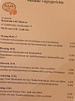 Cafe Nebenan menu