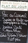 Café De Saint Jean Sur Couesnon menu