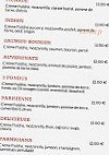 Mille Et 1 Pizza menu