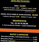 Wok Buffet À Volonte Plate À Emporter menu