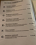 Sicilia menu
