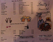 Smitty's Pizza Subs menu