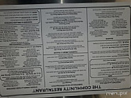 Community menu