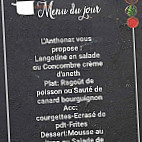 L'anthonat menu