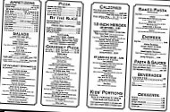 Ceasar's Pizza menu