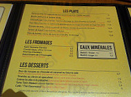 Cafe Alice menu