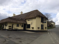 The Half Moon Inn outside