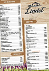 Chez Liadet menu