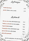 Ici et Maintenant menu