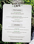 High Falls Gorge menu