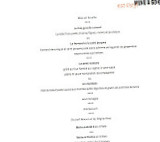 La Loire menu