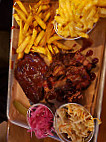 Rosie's Smokehouse Bbq food