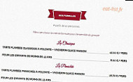 L'ancienne Douane menu