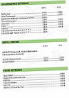Gruener Hirsch menu