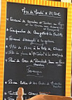 La Plantade menu