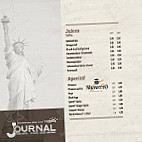 Journal American Food menu