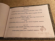 Cortina menu