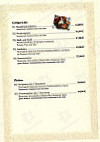 Kolpinghaus menu