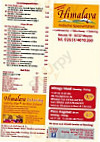 Himalaya Indische Spezialitaeten menu