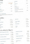 Le Cafe Bleu Roi menu