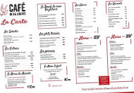 Café De La Liberté menu