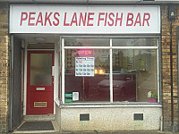 Peaks Lane Fish outside