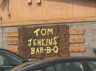 Tom Jenkins' -b-q outside