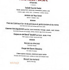 Aux Terrasses De La Plage menu