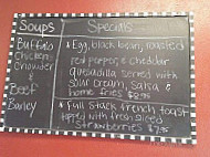 Squires Cafe menu