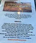 Franklin's menu
