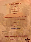 L'auberge Gourmande menu