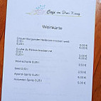 Café-bistro Drei König Kiebingen menu