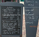 Mireille Oasis menu