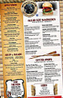 O'malley's Cabin On The Lake menu