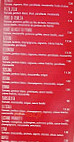Pizza L'archet menu