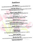 Villa Roma Resort menu