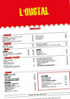 L'Oustal menu