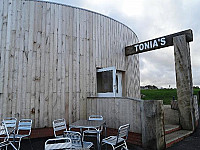 Tonia's inside