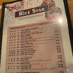 Rice Star menu