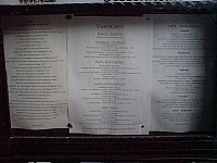Restaurant Barolo menu