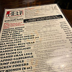 The Crab Trap menu