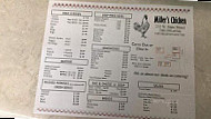 Miller's Chicken menu