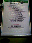 Molly Malones menu