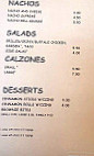 C J Pizza Shed Ice Cream menu