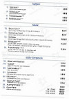Restaurant Poseidon menu