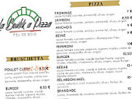 La Boutik A Pizza menu